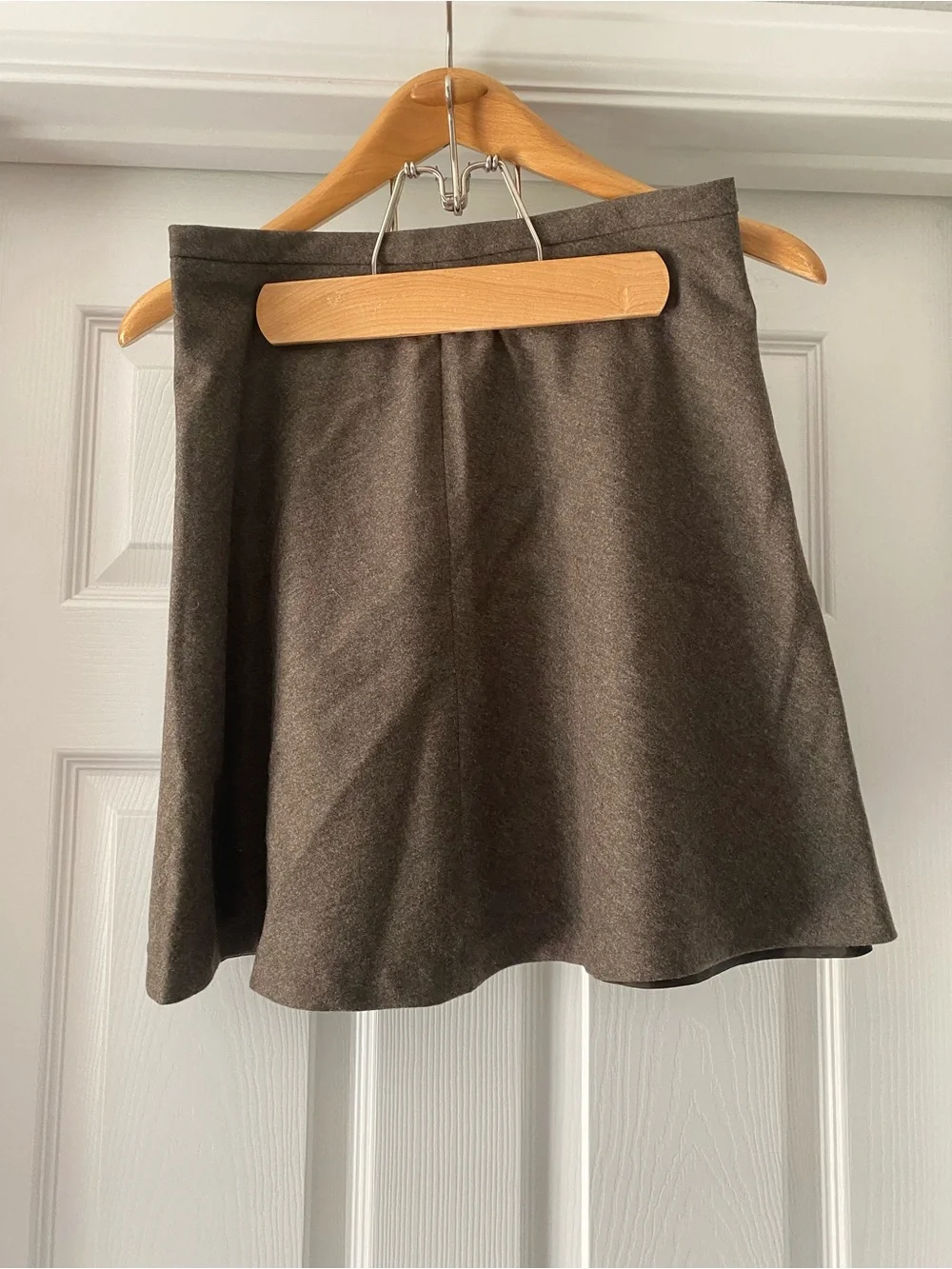 Vintage 90s J Crew Merino Wool Mini Skirt
